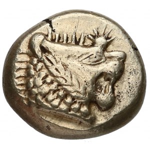 Kings of Lydia, uncertain king (6th c. BC), EL Third Stater.