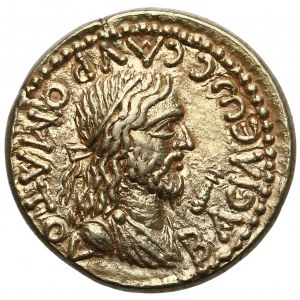 Kings of Bosporus, Sauromates II (174-210), EL Stater, year 491 = AD 194. 