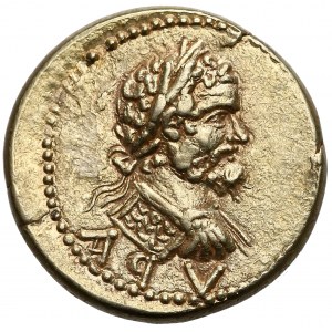 Kings of Bosporus, Sauromates II (174-210), EL Stater, year 491 = AD 194. 