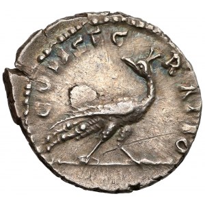 Faustina Senior (wife of Antoninus Pius, died AD 141), AR Denarius, Rome mint, after AD 141. 