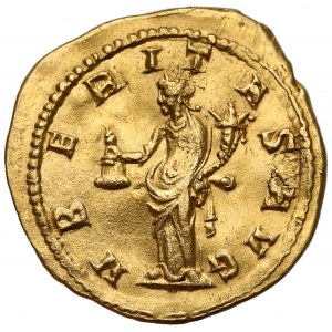 Trajan Decius (AD 249-251),AV Aureus, Rome mint, circa mit-late AD 250. 