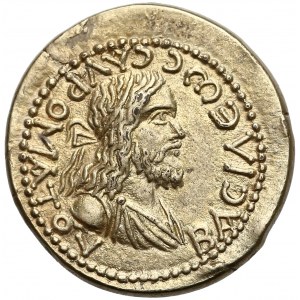 Kings of Bosporus, Sauromates II (174-210), El Stater, year 494 = AD 197. 