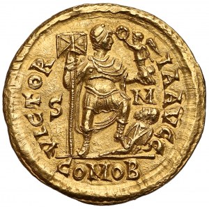 Theodosius I (AD 379-395), AV Solidus, Sirmium mint, 2nd officina, AD 393-395