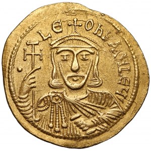 Leo V the Armenian (AD 813-820) and Constantine, AV Solid, Constantinople mint, 10th officina (?)