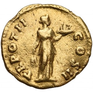Marek Aureliusz (jako Cezar 139-161), Aureus - rzadki