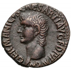 Germanicus (father of Caligula), AE As, Rome mint, struck circa AD 37-38 (under Caligula)