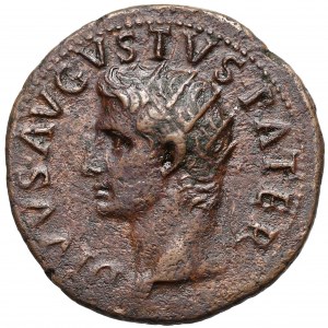 Augustus (27 BC-AD 14), AE Duponrius, Rome mint, struck under Tiberius circa AD 22-30. 