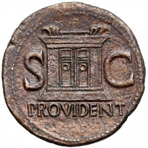 Augustus (27 BC-AD 14), AE Duponrius, Rome mint, struck under Tiberius circa AD 22-30. 