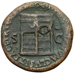 Nero (AD 54-68), AE Sestertius, Rome mint, struck AD 66.