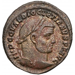 Docletian (AD 284-305), AE Follis, Heraclea mint, 2nd officina, circa AD 296-297