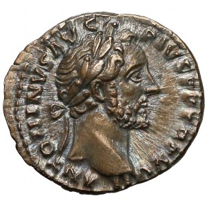 Antoninus Pius (138-161), Denar - Annona - ładny egzemplarz
