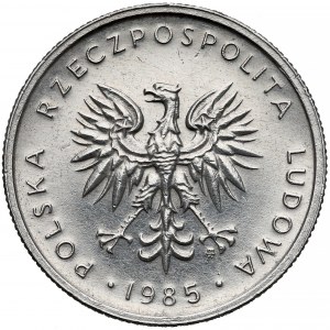 Odbitka w ALUMINIUM 10 złotych 1985
