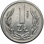 Próba ALUMINIUM 1 złoty 1989 - 1 z 18 sztuk