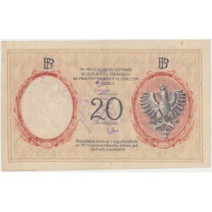 Falsyfikat z epoki 20 złotych 1919