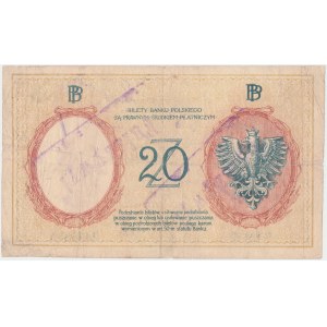 Falsyfikat z epoki 20 złotych 1924