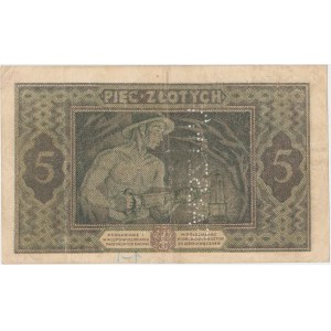 Falsyfikat z epoki 5 złotych 1926
