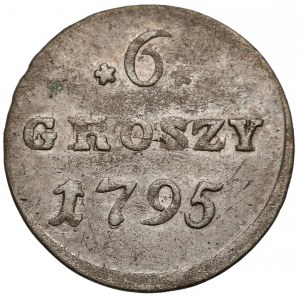Poniatowski, 6 groszy 1795 