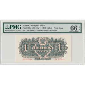 1 złoty 1944 ...owym - CH - PMG 66 EPQ