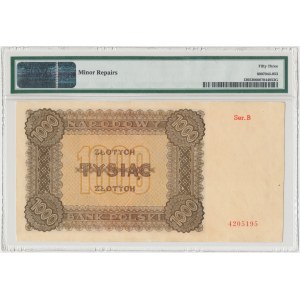 1.000 złotych 1945 - Ser.B - PMG 53
