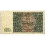 20 złotych 1946 - A - mała litera - PMG 66 EPQ