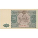 20 złotych 1946 - G - duża litera - PMG 67 EPQ