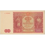 100 złotych 1946 - C - mała litera - PMG 58 EPQ