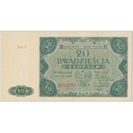 20 złotych 1947 - Ser.C - PMG 65 EPQ