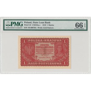 1 mkp 08.1919 - I Serja R - PMG 66 EPQ
