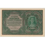 500 mkp 08.1919 - II Serja AK (Mił.28d) - PMG 64