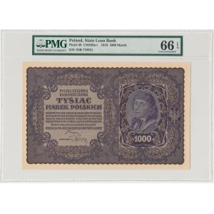 1.000 mkp 08.1919 - I Serja DB - PMG 66 EPQ