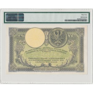 500 złotych 1919 - niski numerator - PMG 64