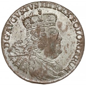 August III Sas, Szóstak Lipsk 1756 EC - b. ładny