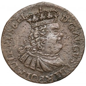 August III Sas, Szóstak Toruń 1763 - bez liter - rzadki