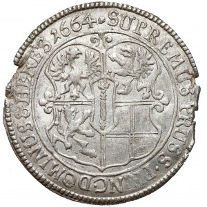 Niemcy, Prusy, Fryderyk Wilhelm, Ort Królewiec 1664 - RZADKI