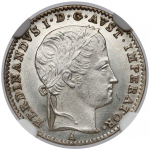 Austria, 3 krajcary 1836-A - NGC MS64+