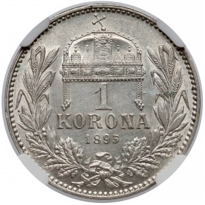 Austro-Węgry, Korona 1895 KB - NGC UNC