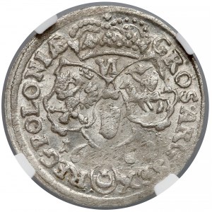 Jan III Sobieski, Szóstak Bydgoszcz 1682 TLB - NGC MS62