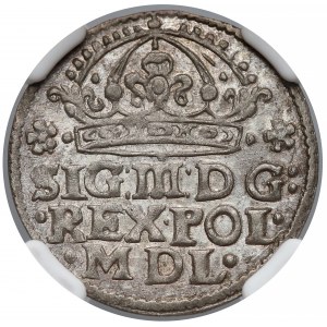 Zygmunt III Waza, Grosz Kraków 1614 - NGC MS61