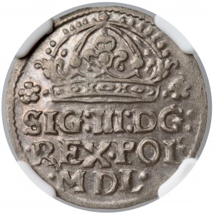 Zygmunt III Waza, Grosz Kraków 1615 - NGC MS61