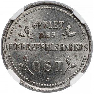 Ober-Ost. 2 kopiejki Hamburg 1916-J - NGC MS63