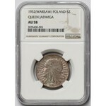 Głowa kobiety 5 złotych 1932 Warszawa - NGC AU58