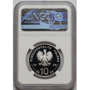 10 złotych 1996 Stanisław Mikołajczyk - NGC PF70 UC (MAX)