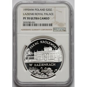20 złotych 1995 Pałac w Łazienkach - NGC PF70 UC (MAX)