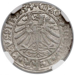 Zygmunt I Stary, Grosz Toruń 1534 - NGC AU58