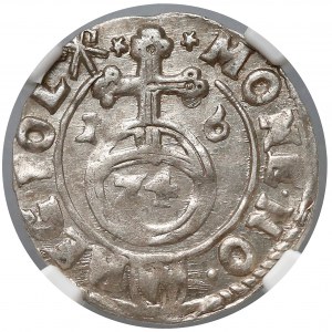 Zygmunt III Waza, Półtorak Kraków 1616 - Awdaniec - NGC AU55