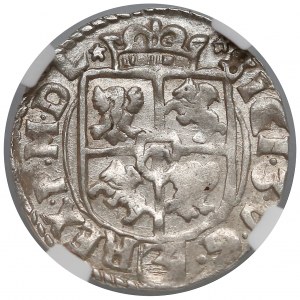 Zygmunt III Waza, Półtorak Kraków 1616 - Awdaniec - NGC AU55