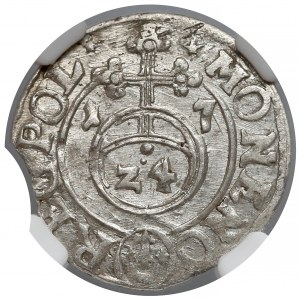 Zygmunt III Waza, Półtorak Bydgoszcz 1617 - NGC MS61