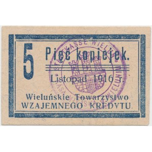 Wieluń TWK 1916 Listopad 5 kopiejek
