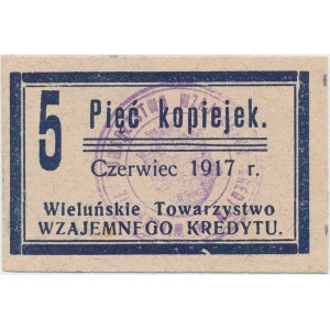 Wieluń TWK 1917 Czerwiec 5 kopiejek