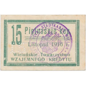 Wieluń TWK 1916 Listopad 15 kopiejek